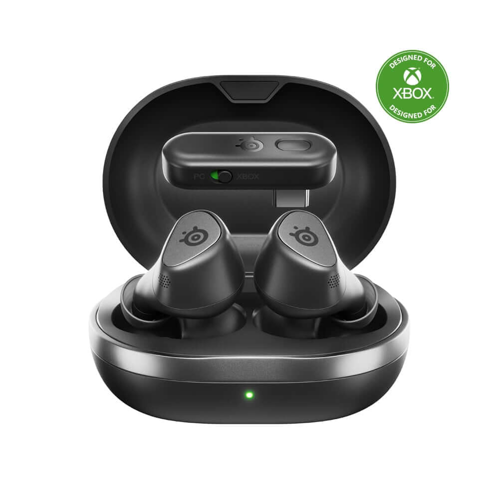 หูฟังไร้สาย STEELSERIES ARCTIS GAMEBUDS FOR XBOX สีดำ_0